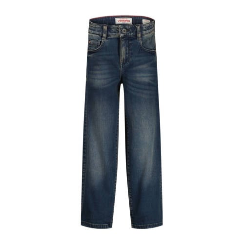 Vingino loose fit jeans dark blue denim afbeelding