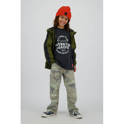 Vingino relaxed loose fit jeans groen afbeelding
