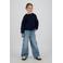 Vingino wide leg jeans medium blue denim