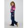 Vingino wide leg jeans dark blue denim