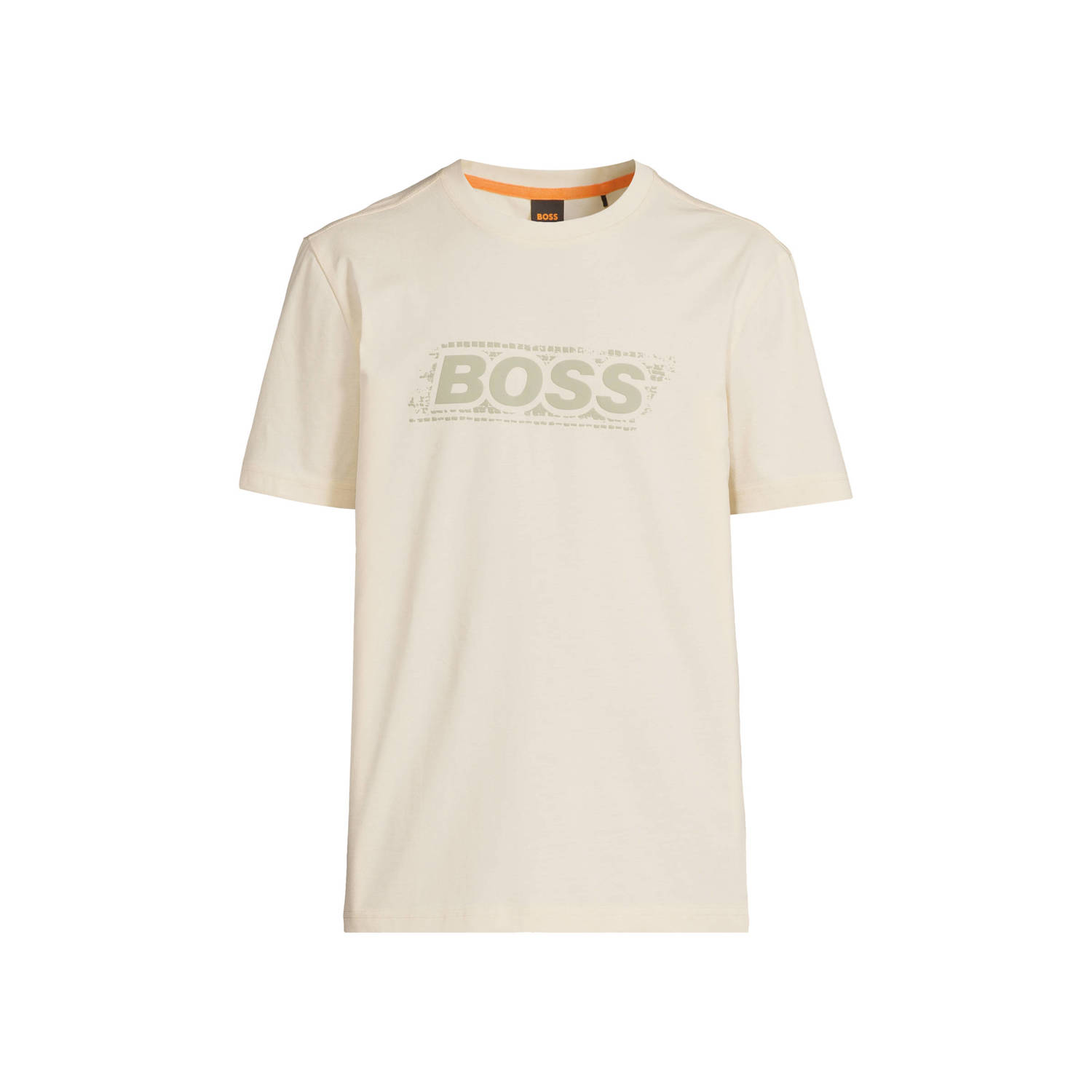 BOSS regular T-shirt ecru