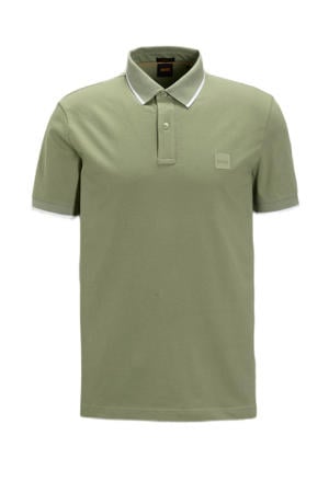 slim polo lichtgroen