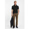 BOSS slim polo zwart