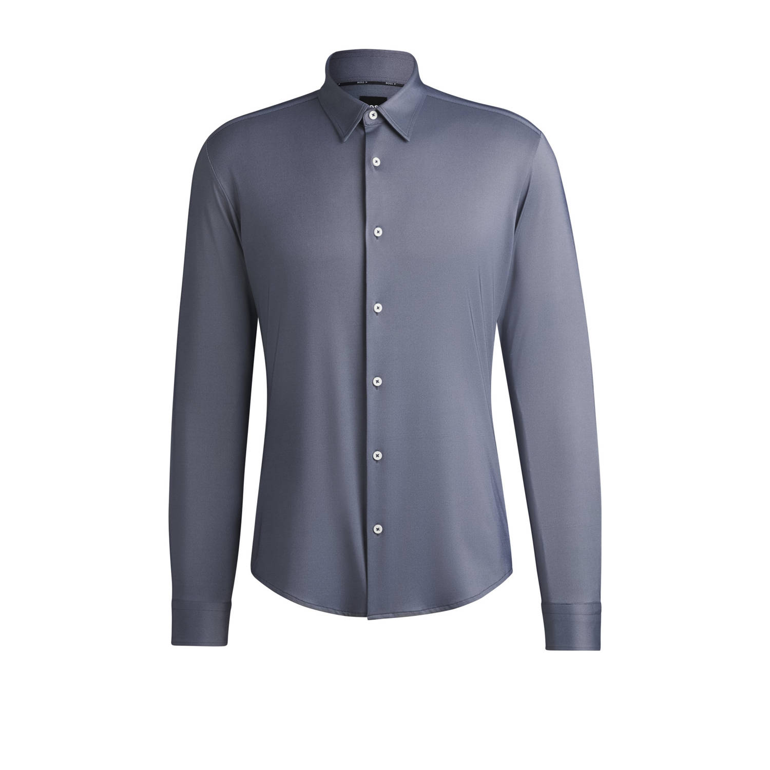 Boss Slim fit zakelijk overhemd met kentkraag model 'Roan'
