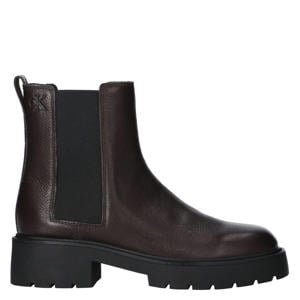 leren chelseaboots bruin