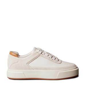 leren sneakers ecru