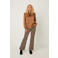 gardeur satijnen blouse cognac