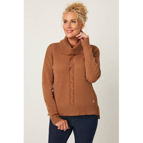 gardeur coltrui camel gebreid afbeelding