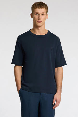 T-shirt donkerblauw