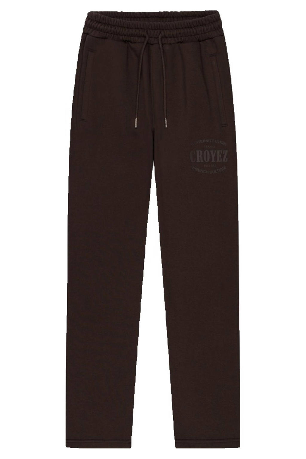 Pantaloni de trening cu snur si talie inalta DeFacto (S7370AZ-24WN-BK81