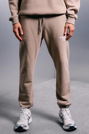 FRATERNITÉ regular joggingbroek beige