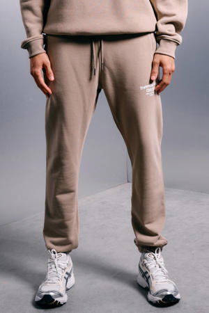 FRATERNITÉ regular joggingbroek beige