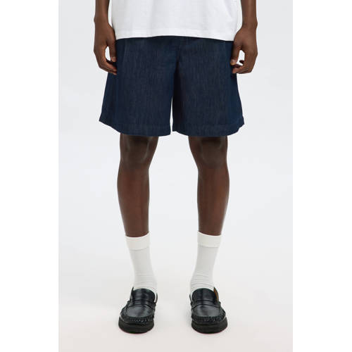 SELECTED HOMME denim loose short dark blue denim afbeelding