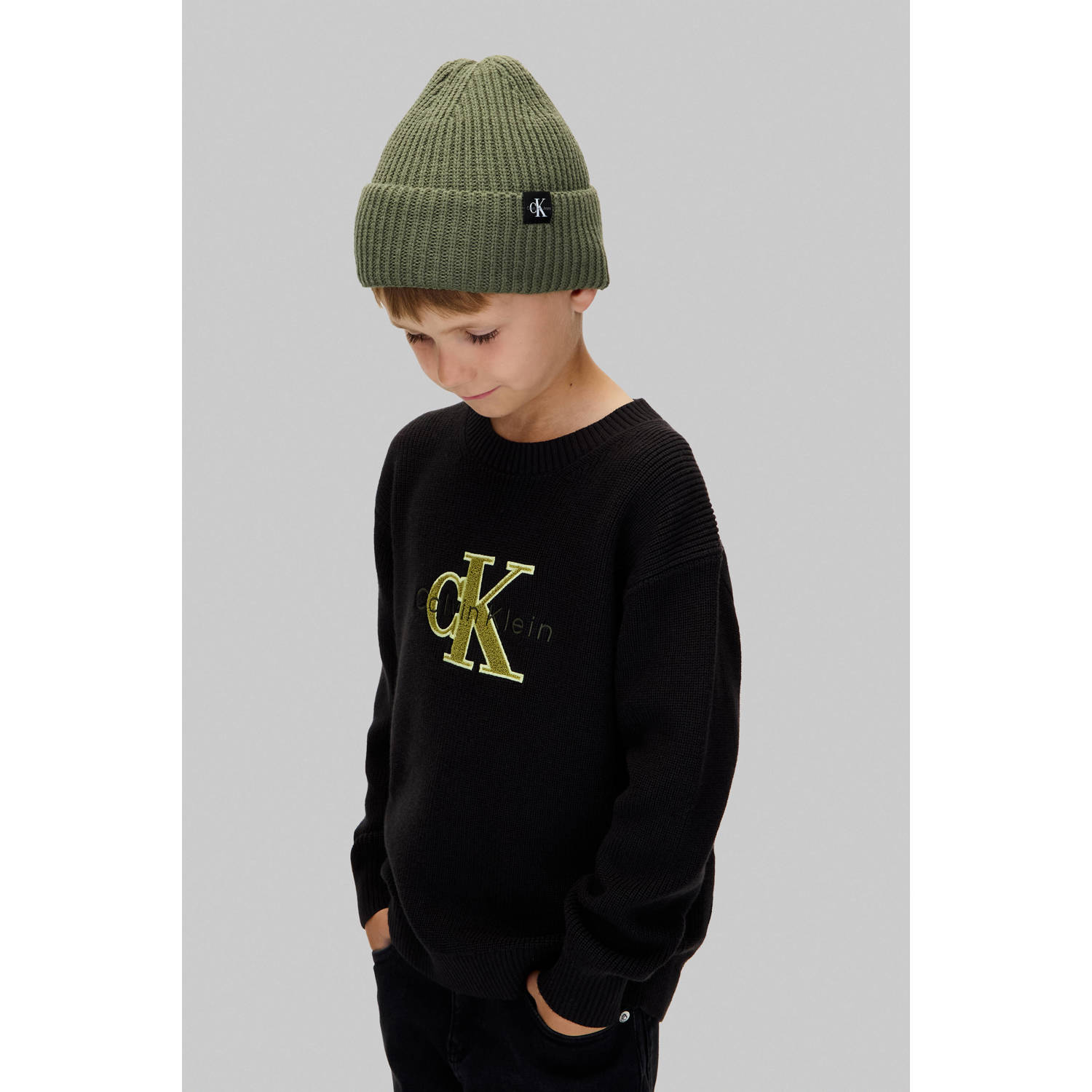 Calvin Klein muts groen