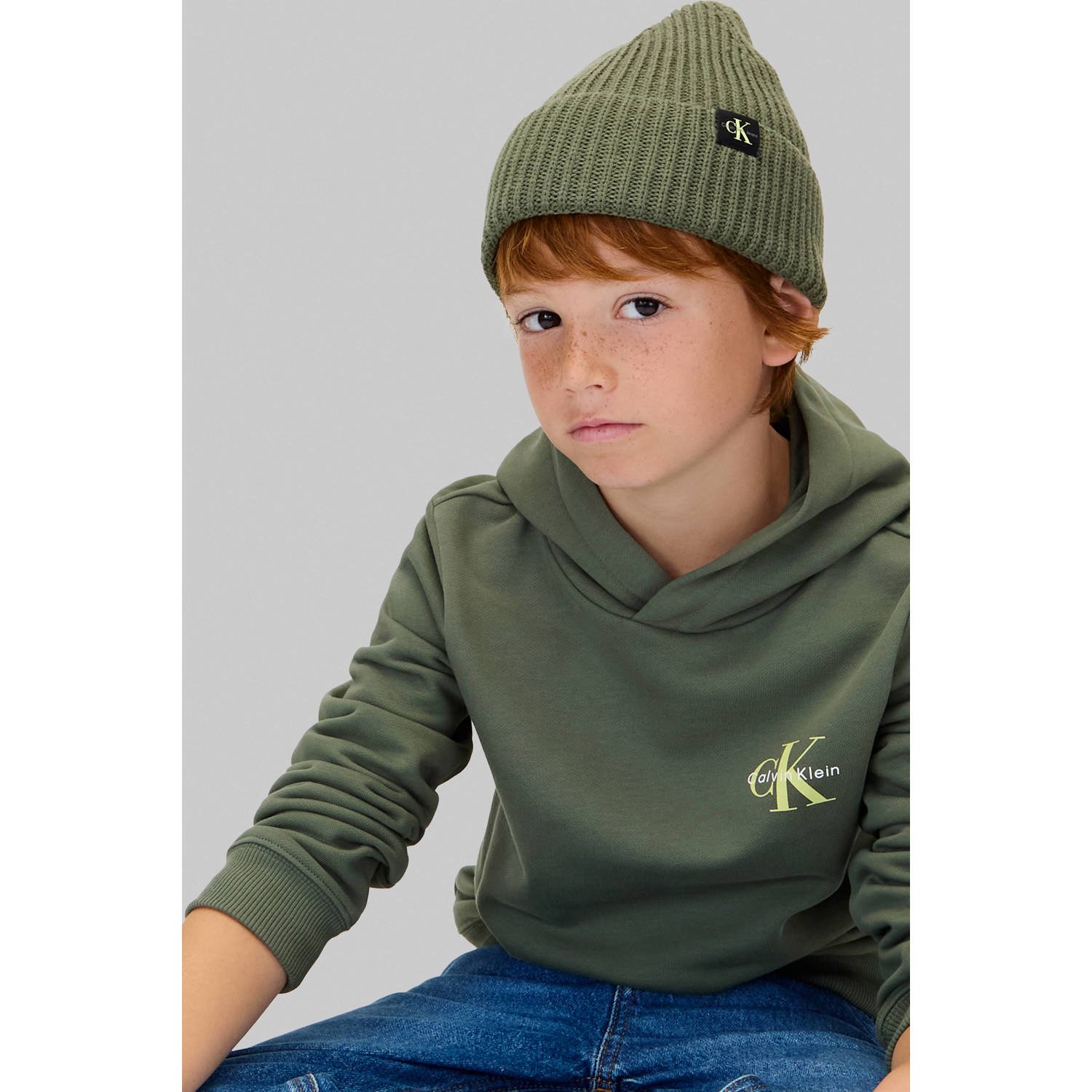 Calvin Klein hoodie groen