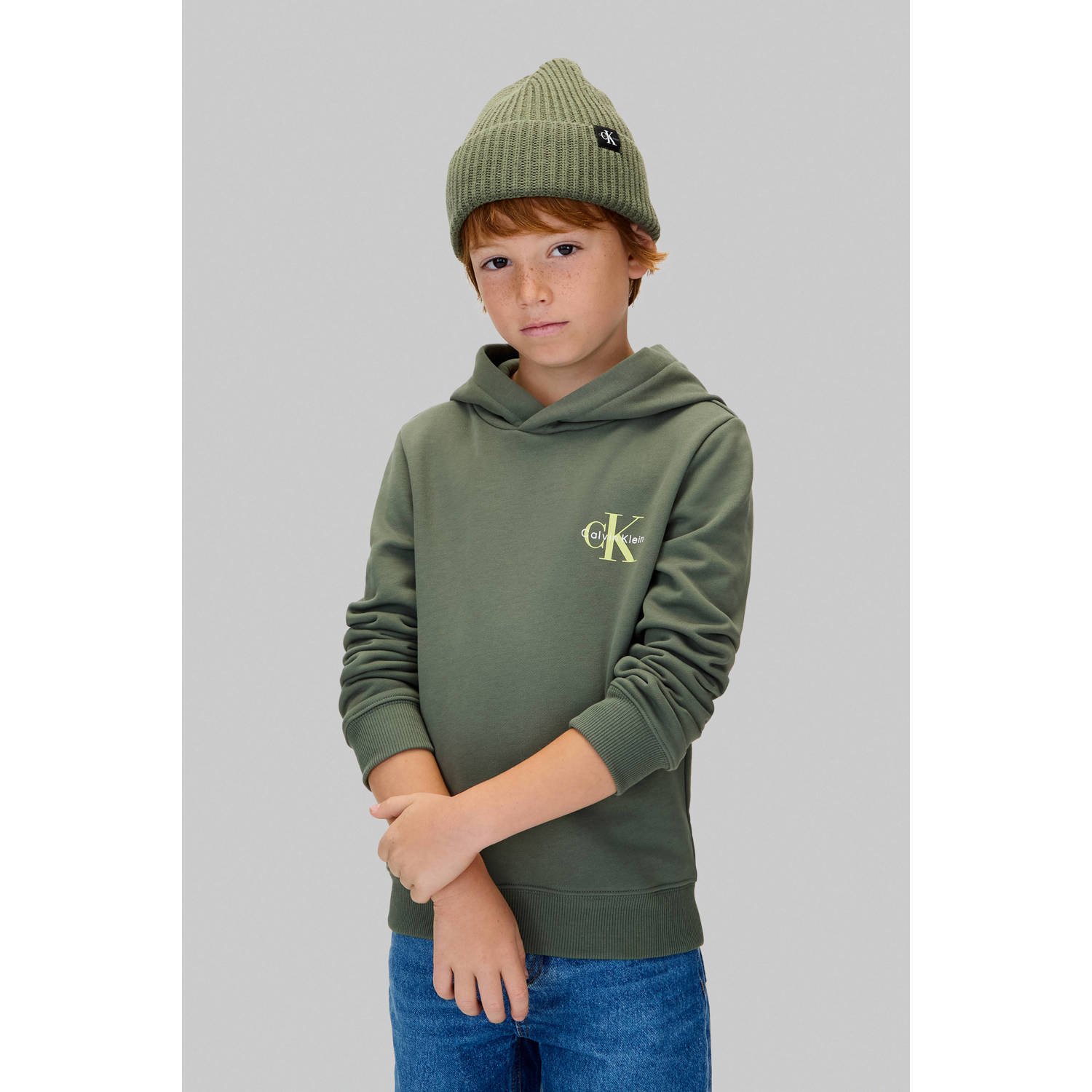 Calvin Klein hoodie groen