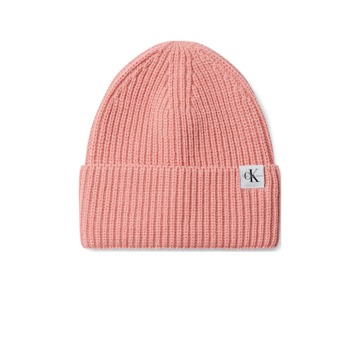 Calvin Klein Beanie MONOGRAM RIB BEANIE