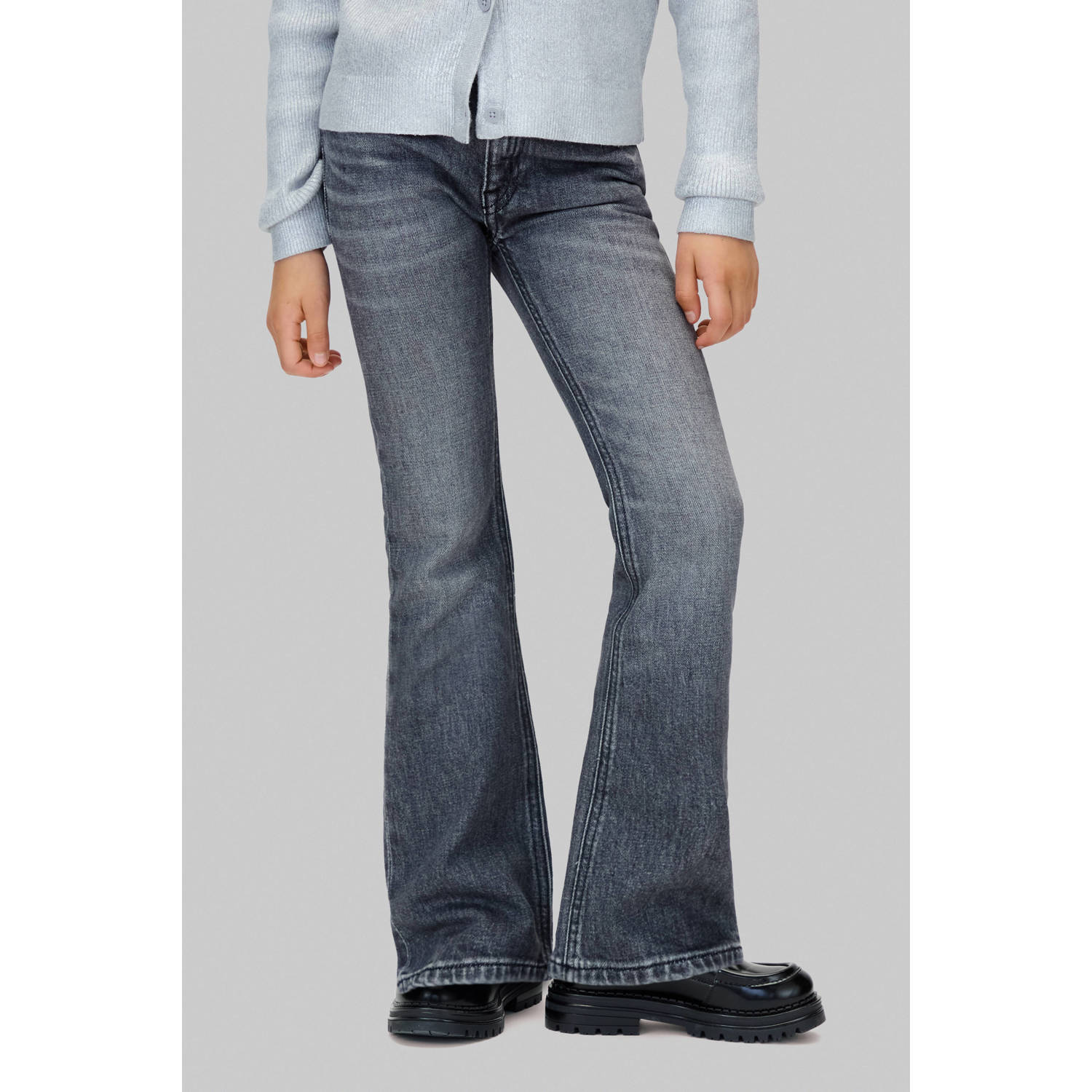 Calvin Klein flared jeans grey denim