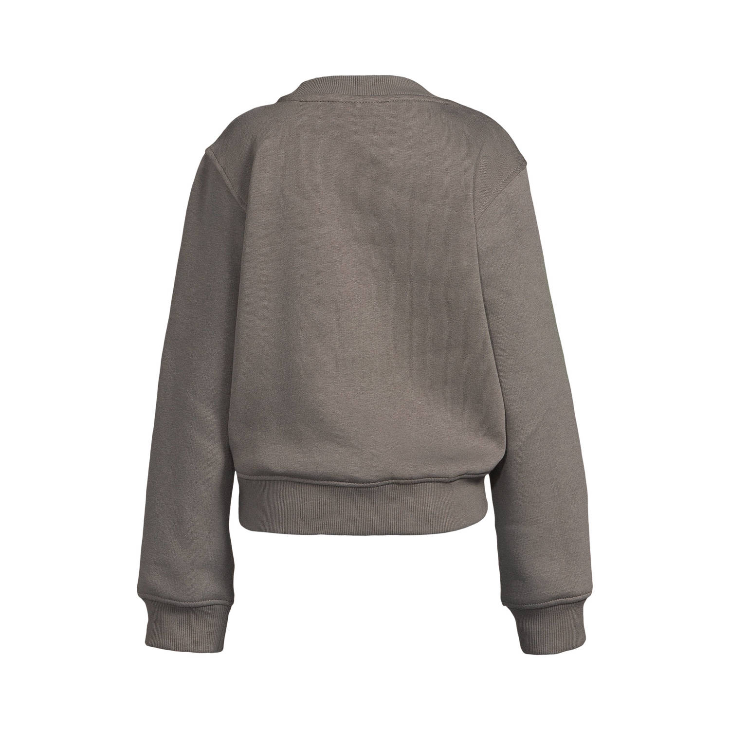 Calvin Klein sweater met logo grijs