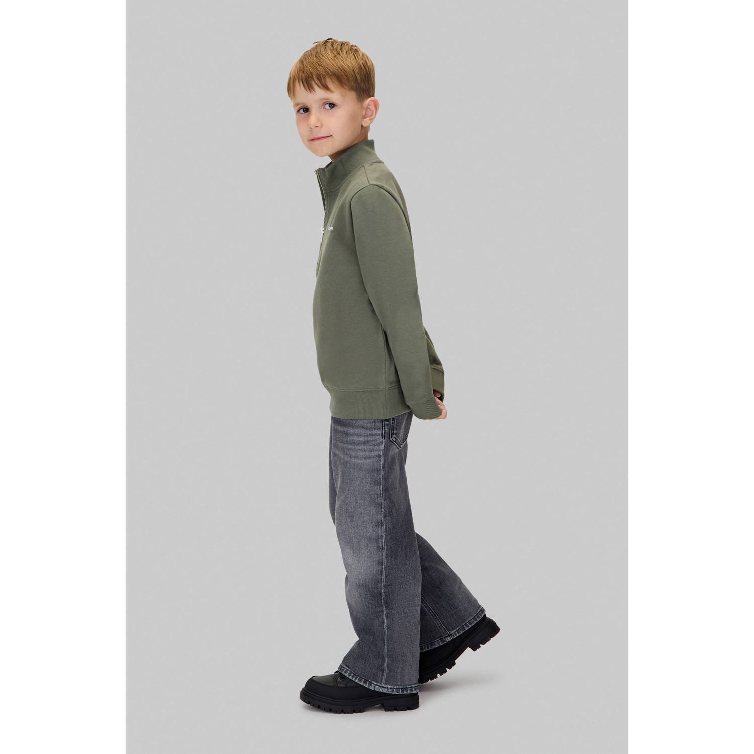 Calvin Klein sweater donkergroen