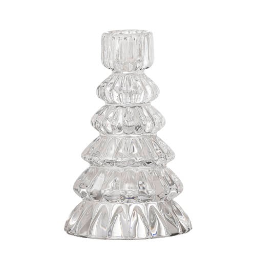 Bloomingville kerstkandelaar Saynab glas afbeelding