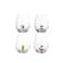 Bloomingville drinkglazen Misa (set van 4)