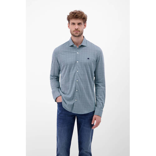 LERROS regular casual overhemd blauw afbeelding
