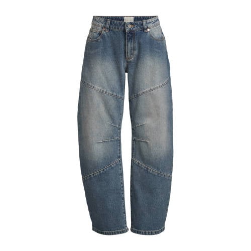 Abrand Jeans barrel jeans medium blue denim afbeelding
