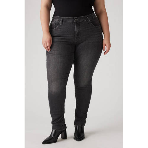 Levi's Plus skinny jeans black denim afbeelding