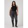 Levi's Plus skinny jeans black denim