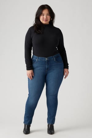 skinny jeans medium blue denim