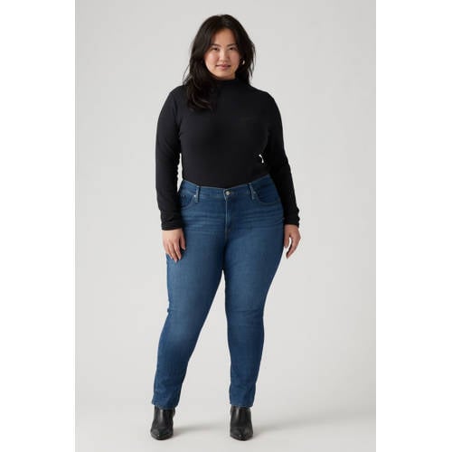 Levi's Plus skinny jeans medium blue denim afbeelding