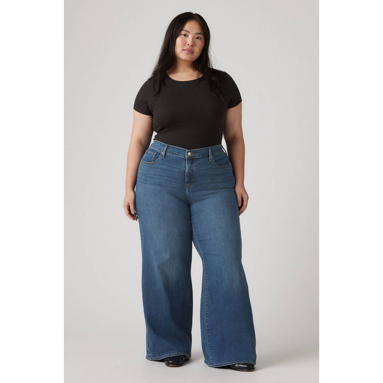 Levi's Plus Levi's Plus Wijde jeans PL 318 SHAPING in five-pocketsstijl
