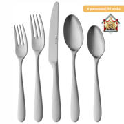 thumbnail: Sola Bestekset Nordica MAT - 18/10 RVS - 50 delig / 6 personen