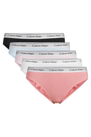 slip - roze/blauw/wit (set van 5)