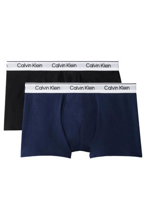 boxershort - donkerblauw/zwart (set van 2)