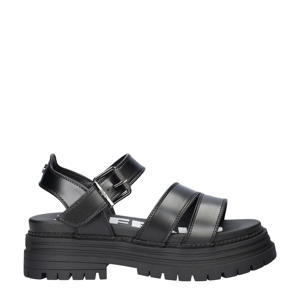 Lennox  chunky sandalen zwart