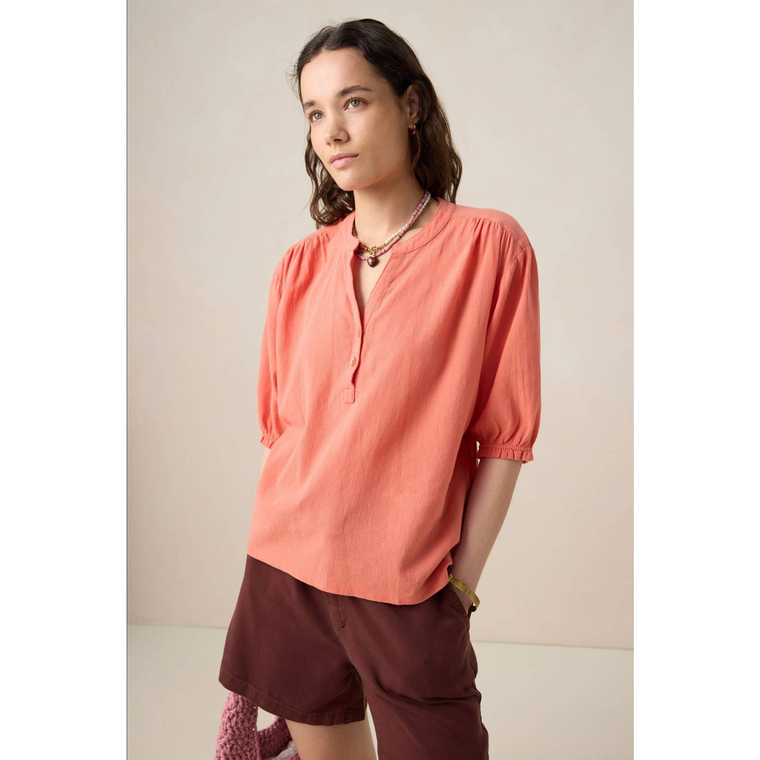 Sissy-Boy blousetop oranje