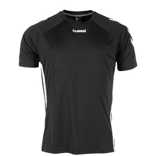 hummel sportshirt zwart/wit afbeelding