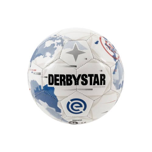 Derbystar junior voetbal Eredivisie Design Mini 25/26 wit maat afbeelding
