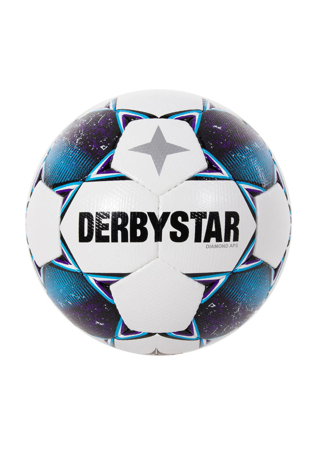 Derbystar junior voetbal Diamond ll wit maat 5