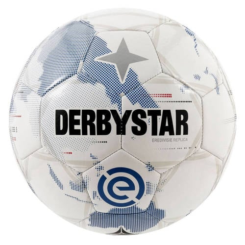 Derbystar junior voetbal Eredivisie Design Replica 25/26 wit maat 5 afbeelding