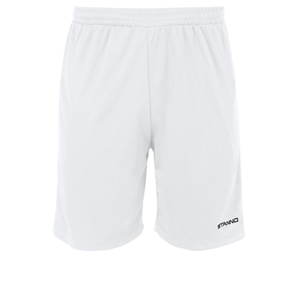 Witte jongens en meisjes Stanno junior voetbalshort van polyester