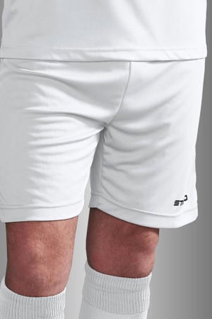 senior voetbalshort wit