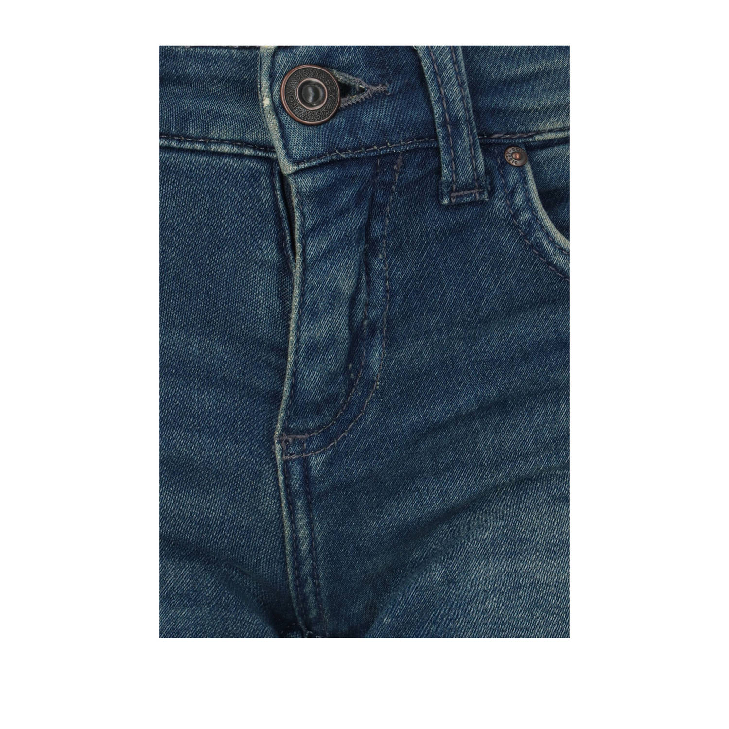 Sissy-Boy waist slim fit jeans medium blue denim