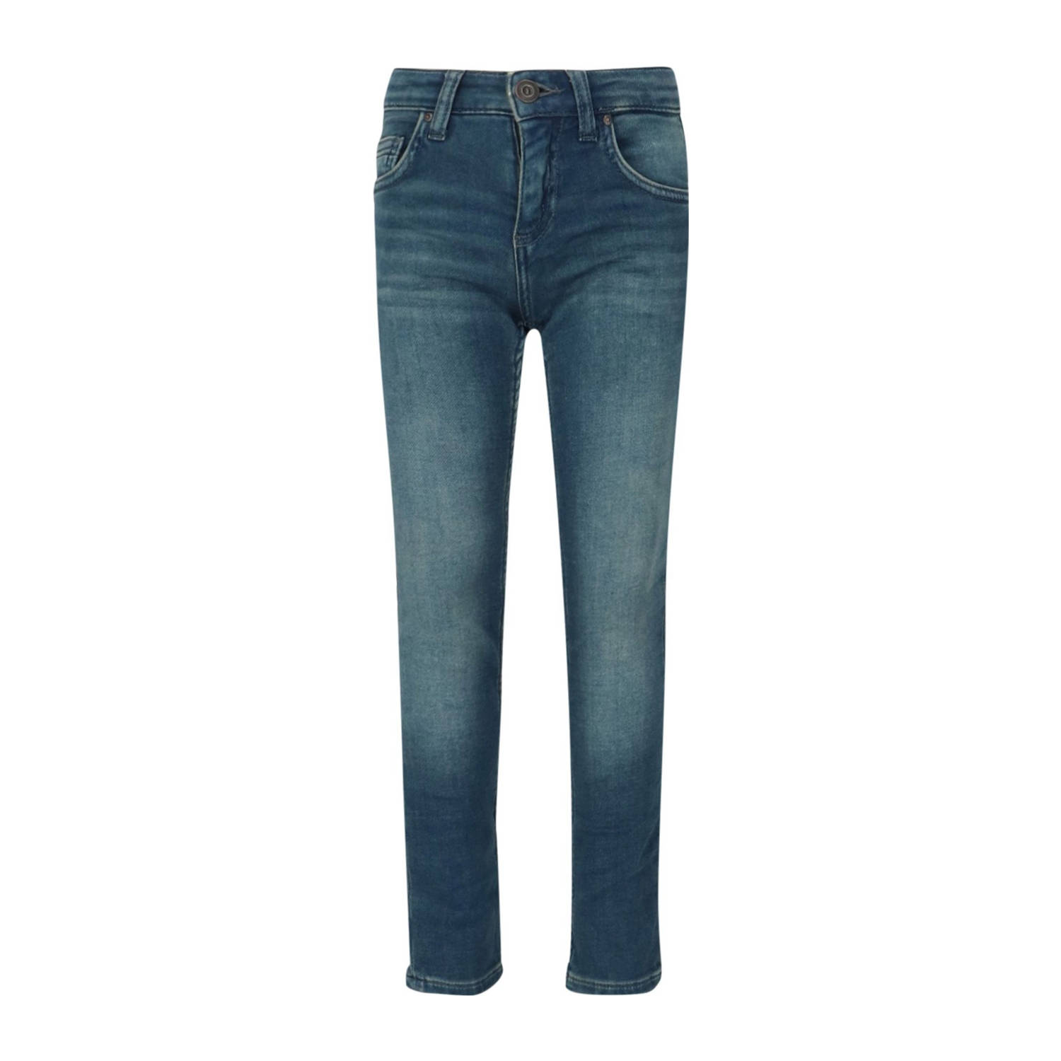 Sissy-Boy waist slim fit jeans medium blue denim