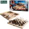 Clown Games 3-In-1 Spellendoos Hout