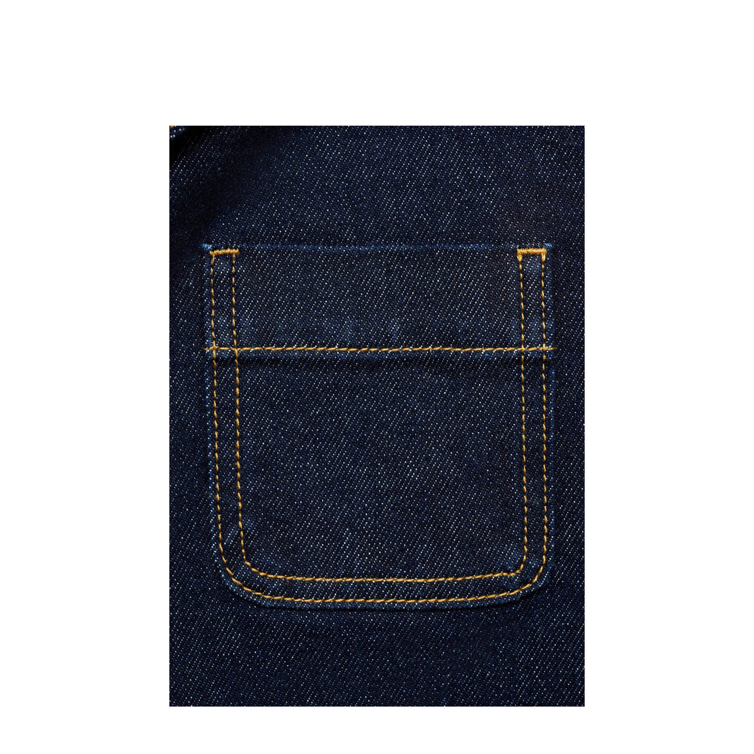 Mango denim spijkerjas dark blue denim
