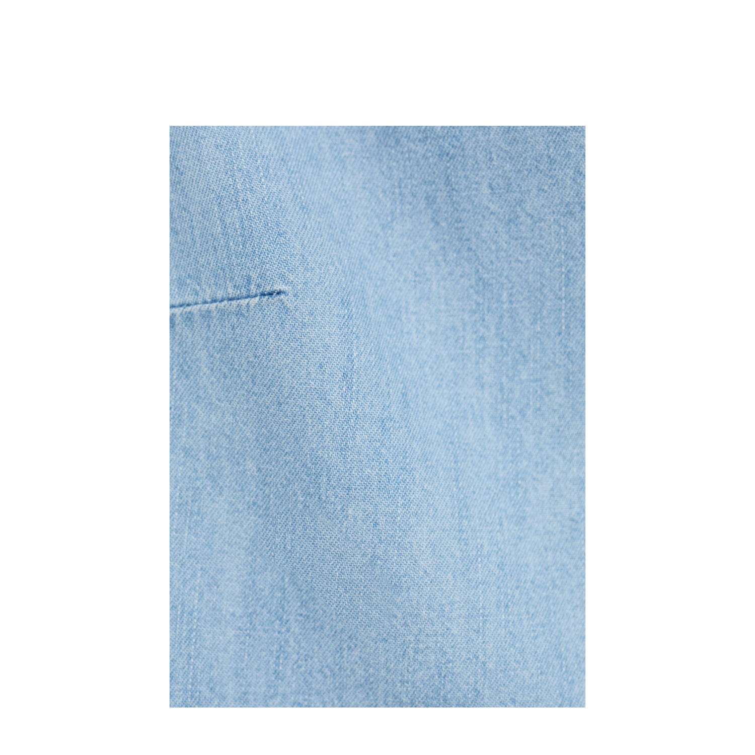 Mango denim gilet light blue denim