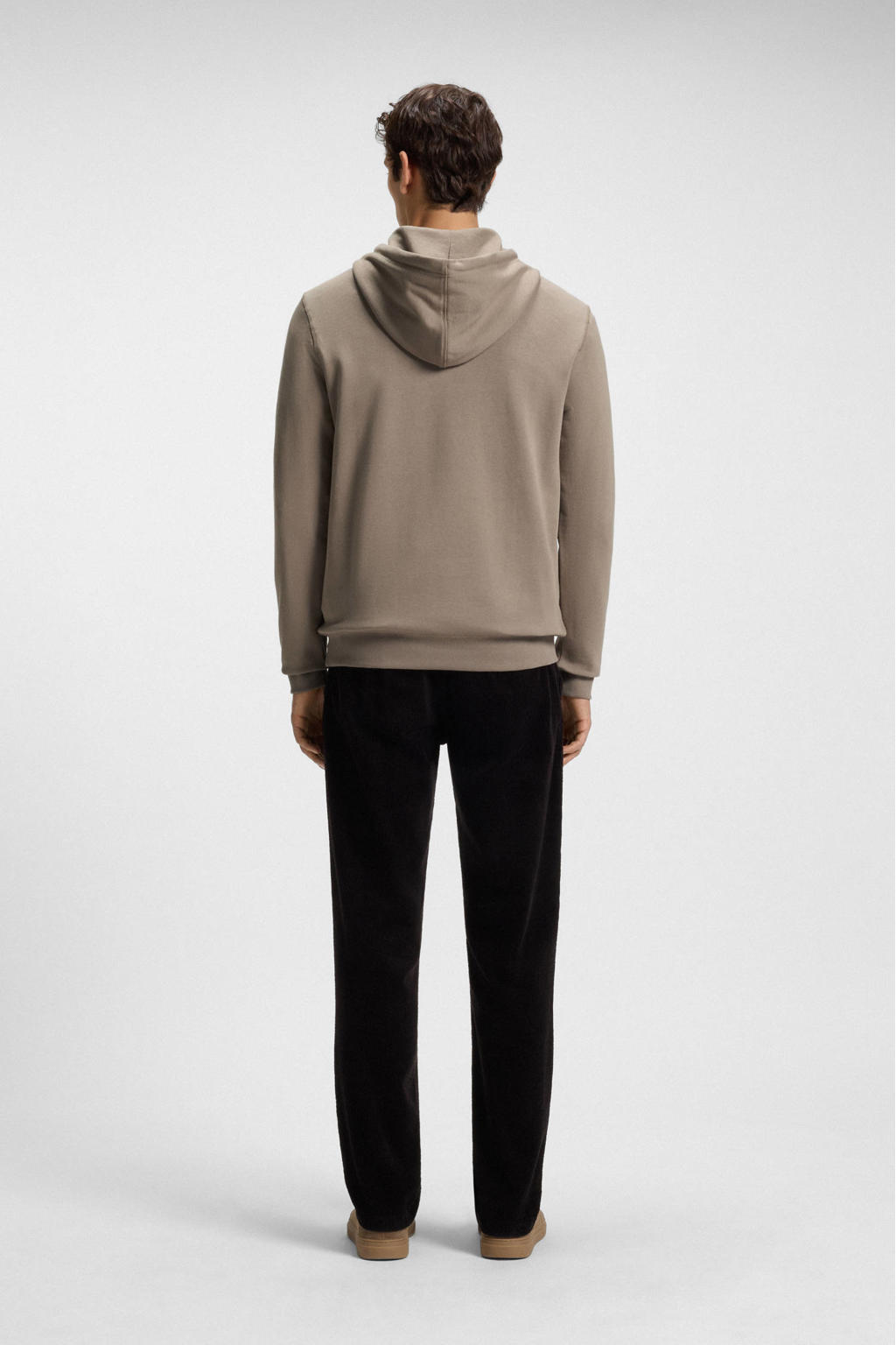 BOSS hoodie lichtbruin
